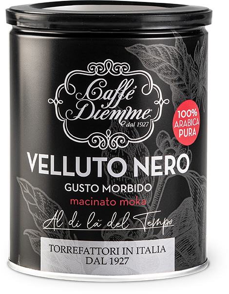 Caffè Diemme kávék Velluto Nero Moka örölt kávé