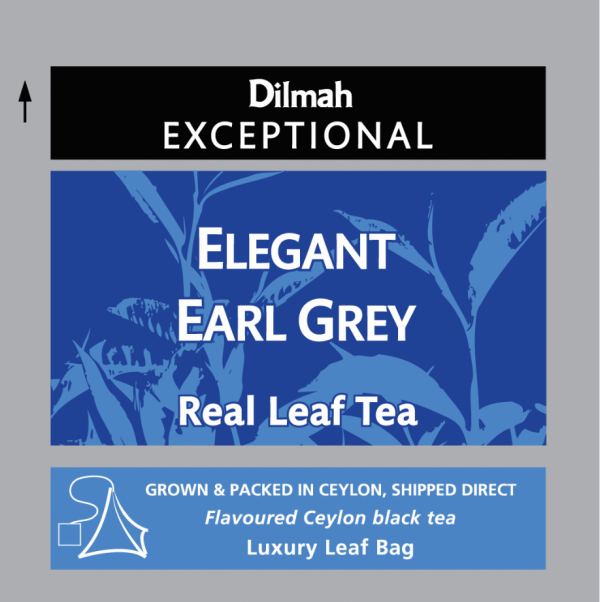 Caffè Diemme kávék Elegant Early Grey fekete tea 50x2g