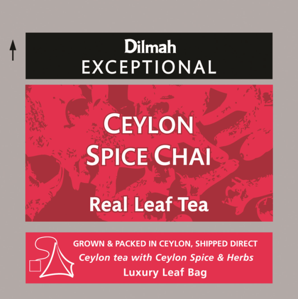 Caffè Diemme kávék Ceylon Spice Chai fűszeres fekete tea 50x2g