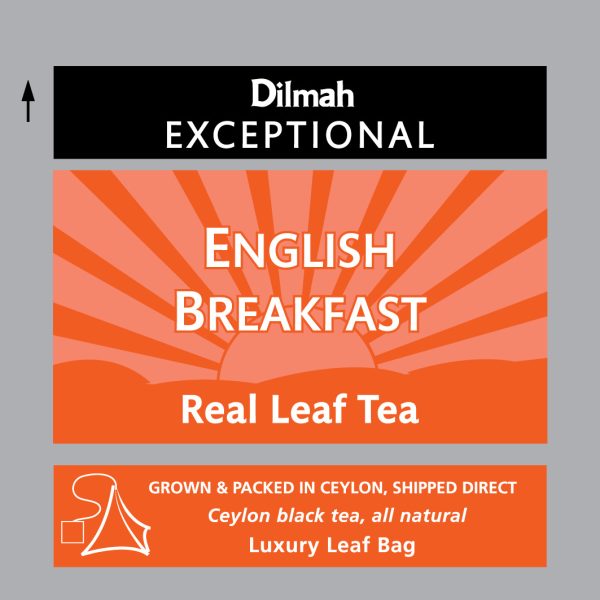 Caffè Diemme kávék English Breakfast fekete tea 50x2g
