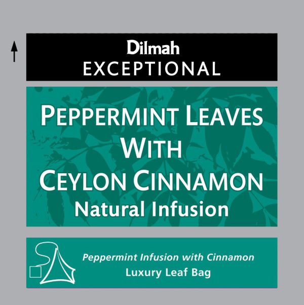 Caffè Diemme kávék Peppermint Leaves with Ceylon Cinnamon fűszeres herbatea 50x2g